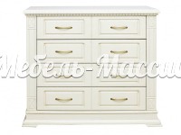 Комод Верди - 400.8 (8 ящиков) из массива Ш-120см,В-100см,Г-45см
