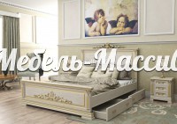 Кровать Италия из массива
