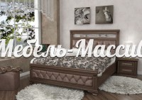 Кровать Валенсия модель№2 из массива