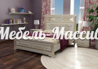 Кровать Симфония модель №2 из массива