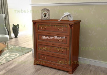 Комод Виктори модель №1 из массива Ш-90см, В-100см,Г-45см