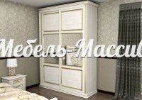 Шкаф - купе Лирона модель №1 из массива Ш-160см,В-240см,Г-60см