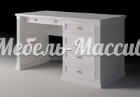 Письменный стол Валенсия из массива Ш-135см,В-75см,Г-60см