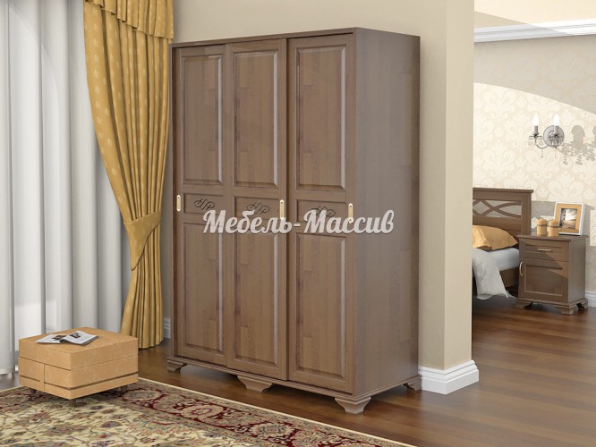 Шкаф - купе Сатори из массива Ш-120см,В-190см,Г-60см