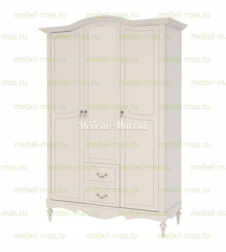 Шкаф Амелия 3х створчатый с ящиками Ш-156см,В-230см,Г-63см