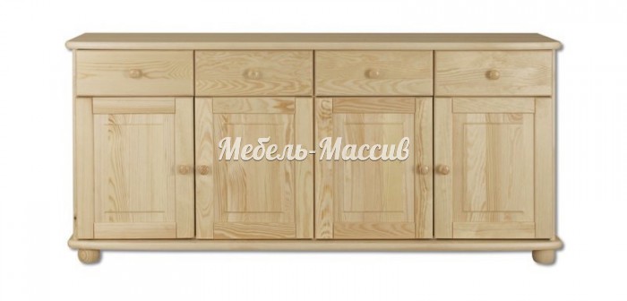 Комод КД - 141 из массива дерева Ш-160см,В-80см,Г-45см