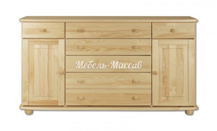 Комод КД - 150 из массива дерева Ш-165м,В-90см,Г-45см