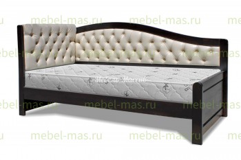 Кровать Вероника Soft из массива дерева