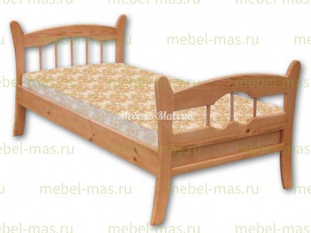 Кровать Парус из массива дерева