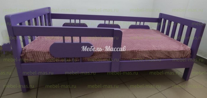 Кровать Сатурн из массива дерева