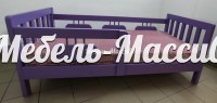 Кровать Сатурн из массива дерева