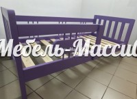 Кровать Сатурн из массива дерева