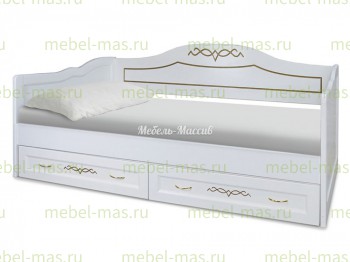 Кровать - Диван Феникс из массива дерева