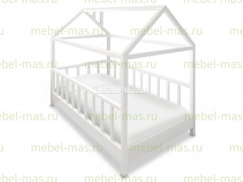 Кровать - Домик модель №11 из массива дерева