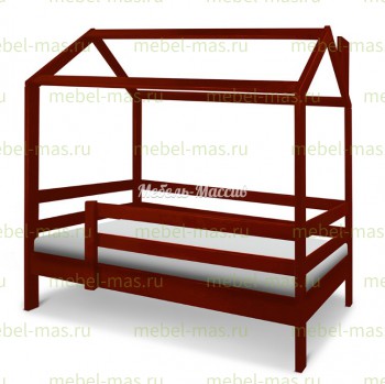 Кровать - Домик модель №14 из массива дерева