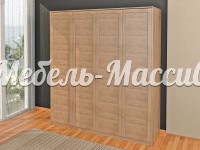 Шкаф Веста №4 из массива Ш-200см,В-210см,Г-60см