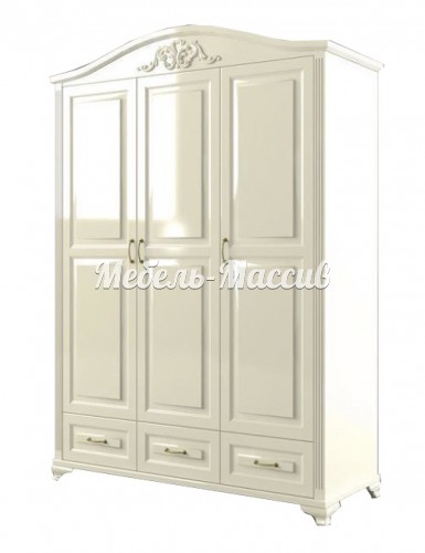 Шкаф Венеция 3.3 из массива Ш-160см,В-220см,Г-60см
