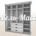 Шкаф Верджиния 275 из массива Ш-200см,В-230см,Г-60см