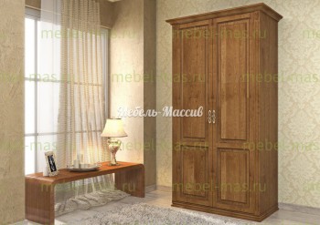 Шкаф Лирона 2х створчатый модель№3 из массива Ш-120см,В-230см,Г-60см