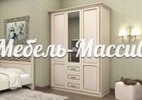 Шкаф Верджиния 3х створчатый модель№2 из массива Ш-160см,В-230см,Г-60см