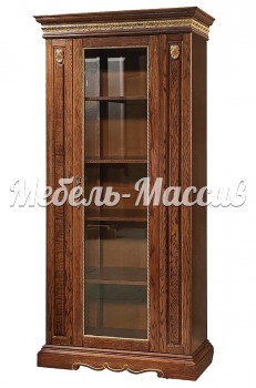Книжный шкаф Милано 001 из массива Ш-95см, В-200см,Г-45см