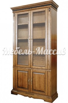 Книжный шкаф Милано 003 из массива Ш-120см,В-220см,Г-45см
