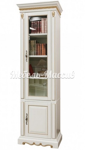 Книжный шкаф Милано 004 из массива Ш-70см, В-220см,Г-45см