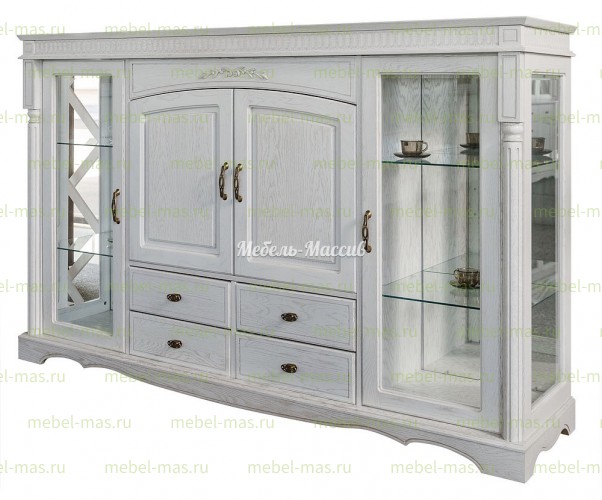 Комод Сервант Паола из массива Ш-150см, В-125см,Г-45см