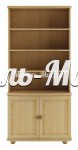 Книжный шкаф Витязь модель№7 из массива Ш-80см,В-190см,Г-30/40см