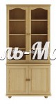 Книжный шкаф Витязь модель№8 из массива Ш-90см,В-190см,Г-30/40см