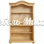 Книжный шкаф Лотос из массива Ш-100см,В-200см,Г-40см