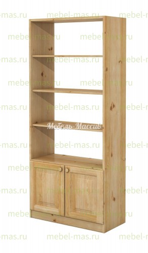 Стеллаж Витязь модель№2 из массива Ш-80см,В-190см,Г-40см
