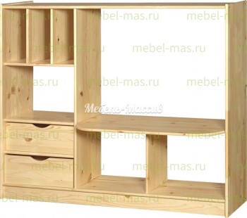Стеллаж Витязь модель№13 из массива Ш-180см,В-160см,Г-35см