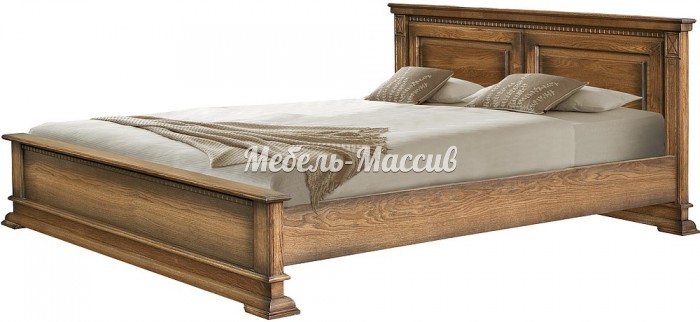 Кровать - тахта Верди Люкс из массива дерева