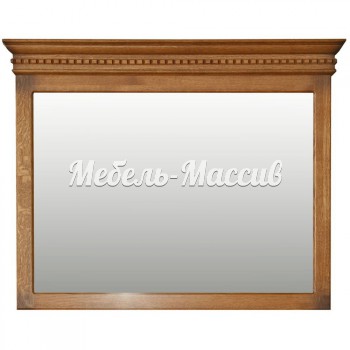 Зеркало Верди из массива дерева Ш-110см,В-90см