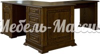 Письменный стол Верди - 203 из массива дерева Ш-180см, В-75см,Г-60см