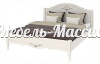 Кровать Амелия с резьбой 
