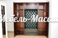 Прихожая ПР - 001 модель№2 из массива Ш-200см,В-240см,Г-50см