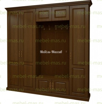 Прихожая Фореста модель№2 из массива Ш-250см,В-240см,Г-60см