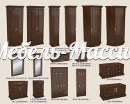 Прихожая Фореста модель№3 из массива Ш-200см,В-240см,Г-50см