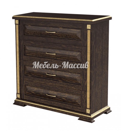 Комод Юджин Люкс из массива Ш-90см, В-100см,Г-45см