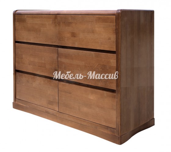 Комод Бали Люкс из массива Ш-120см, В-90см,Г-45см