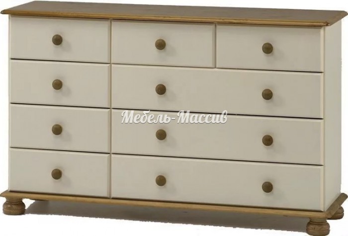 Комод ECO - 2 из массива Ш-120см,В-90см,Г-45см
