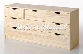 Комод КД - 206 из массива Ш-120см,В-70см,Г-45см