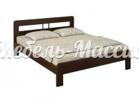 Кровать Алия модель № 2 из массива дерева