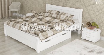 Кровать Амина из массива дерева