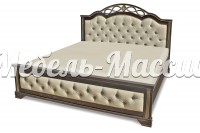 Кровать Лаура из массива дерева