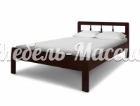 Кровать Эдель из массива дерева
