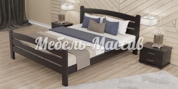 Кровать Абриколь из массива дерева