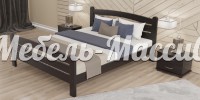 Кровать Абриколь из массива дерева